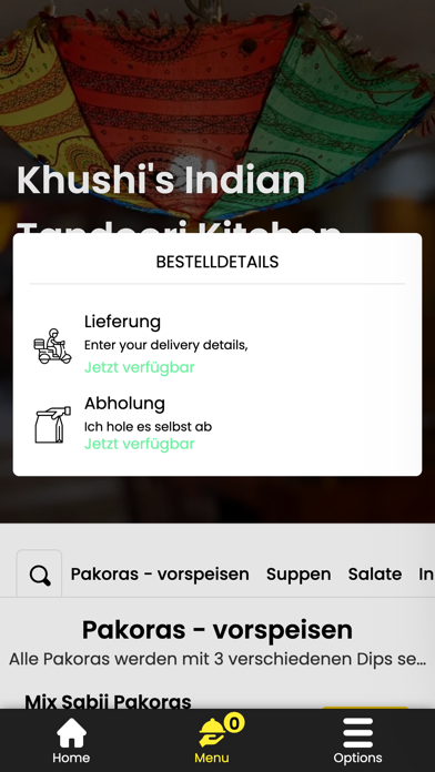 Khushi's Restaurant Screenshot