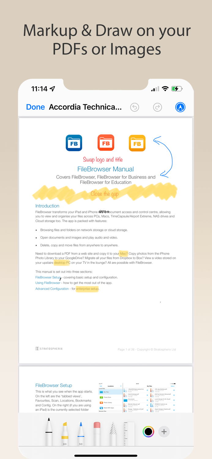 FileBrowser Documents Manager