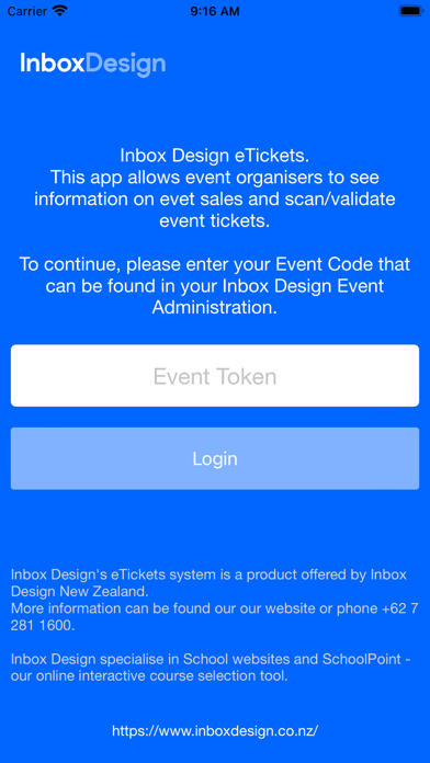 Screenshot #2 pour eTickets by Inbox Design