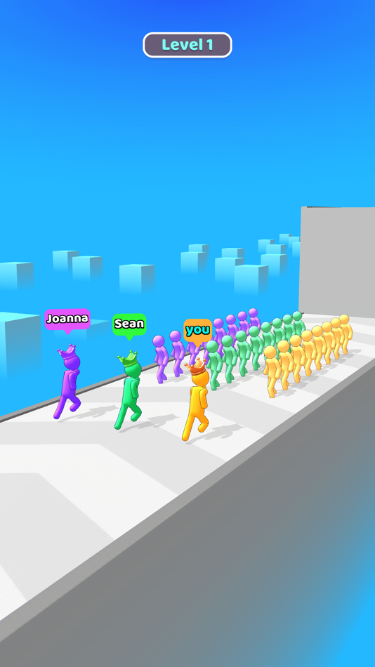 #1. Stickman Stack Run (iOS) 由: FUBU GAMES OYUN YAZILIM VE BILGI TEKNOLOJILERI TICARET LIMITED SIRKETI