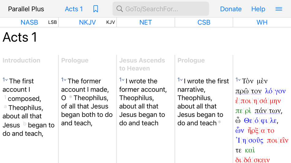 #9. PARALLEL PLUS Bible-study app (iOS) 由: Scripture Network