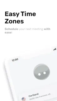 easy time zones iphone screenshot 1