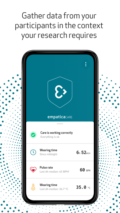 Empatica Care Lab Screenshot