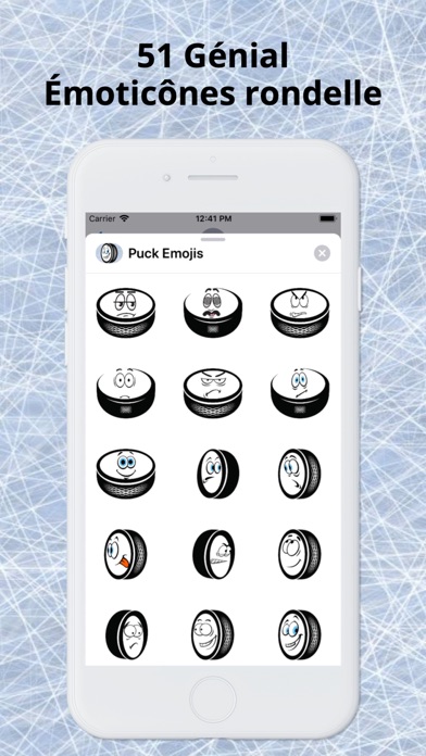 Screenshot #2 pour Emojis de hockey sur glace