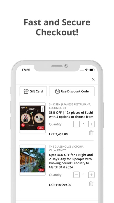 Feelo - Enjoy More, Spend Less Screenshot