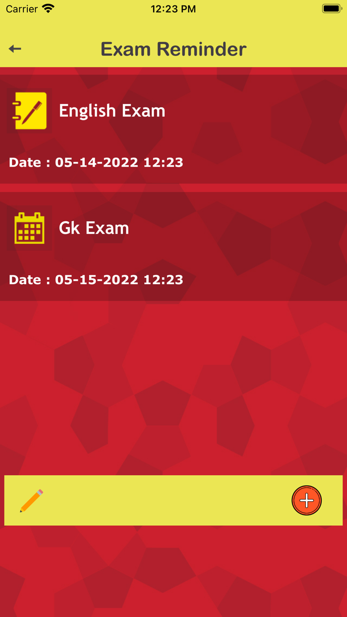 GK World Quiz - Exam Reminder