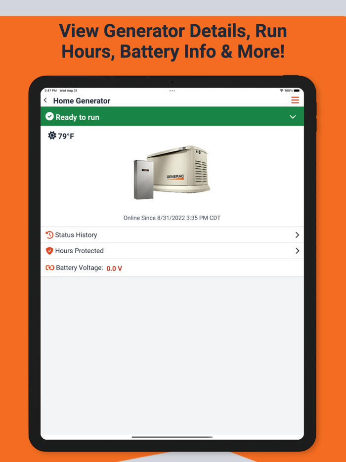 Mobile Link for Generators