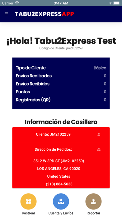 Tabu2Express Screenshot