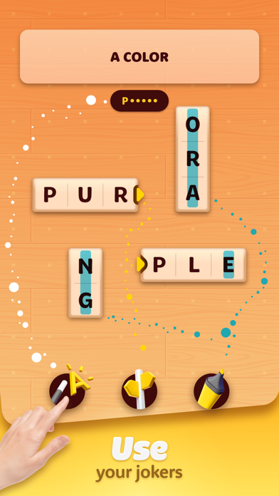 Wordza - Crossword & puzzle Screenshot