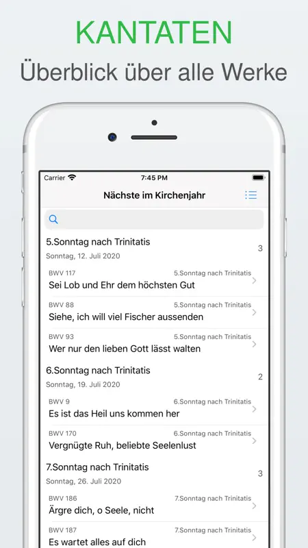 Kantaten screenshot 1 of 9