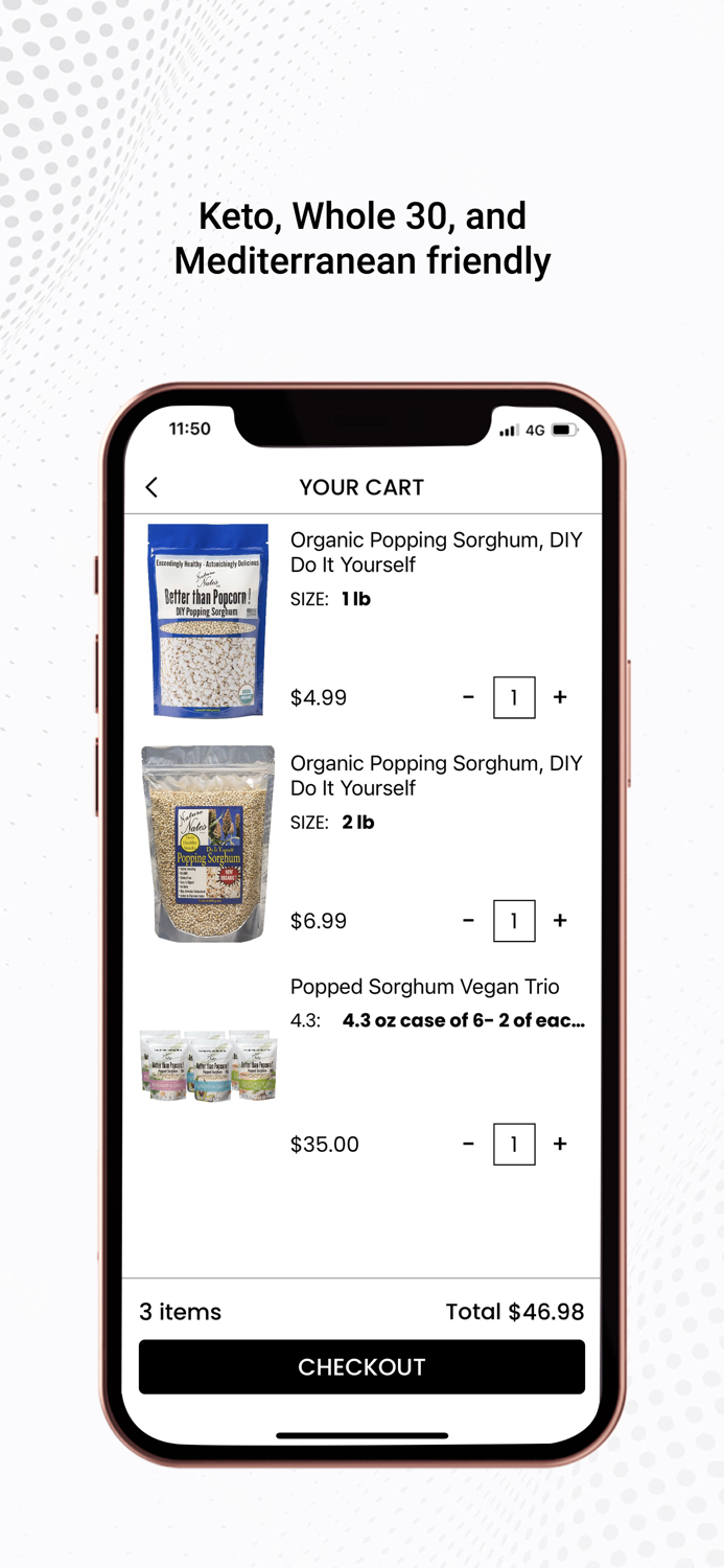 Nature Nates LLC Popped Sorgh