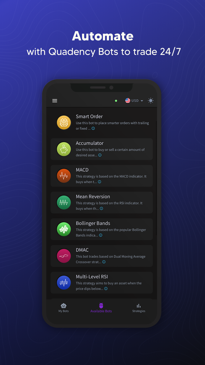 Quadency - Crypto Platform