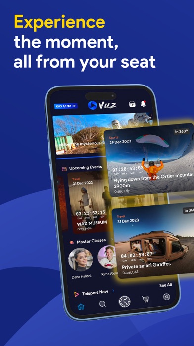 VUZ: Live 360 VR Videosのおすすめ画像1