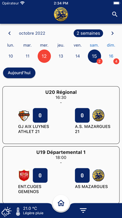 AS Mazargues Screenshot