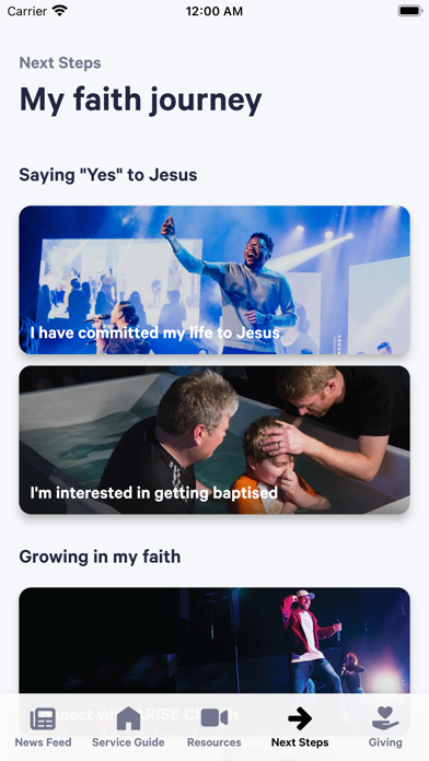 ARISE Church Screenshot