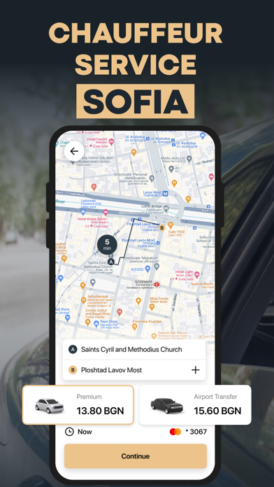 TEKO: Chauffeur service, Sofia Screenshot