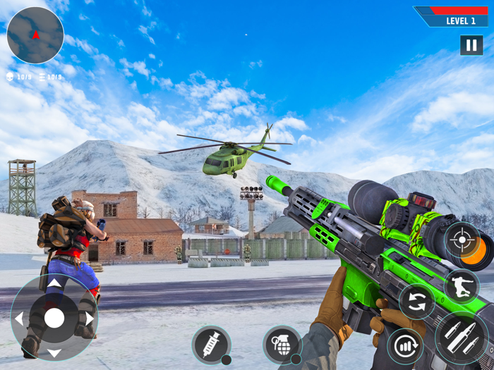 Army Sniper Shooting Gun Games