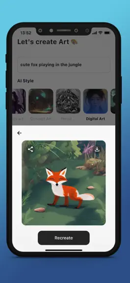 Game screenshot Mona: AI art generator apk