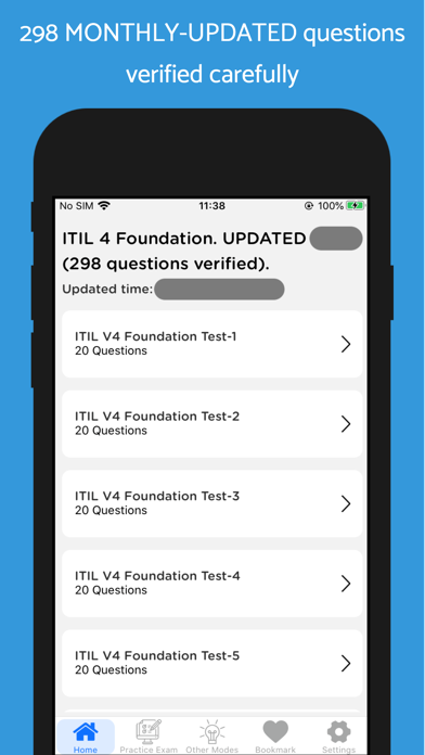 ITIL 4 Foundation UPDATED 2024 Screenshot