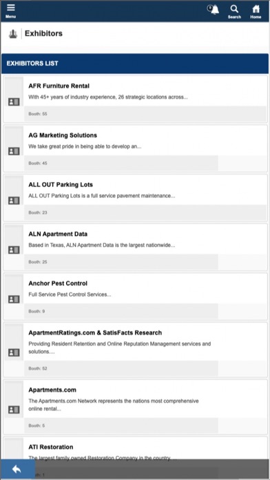 Delaware Apartment Association Screenshot