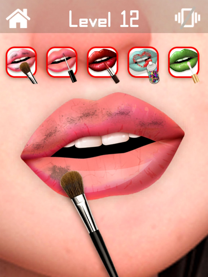 Lip Art - Lips Coloring Magic