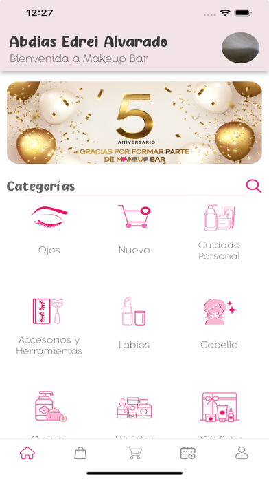 Makeup Bar Screenshot