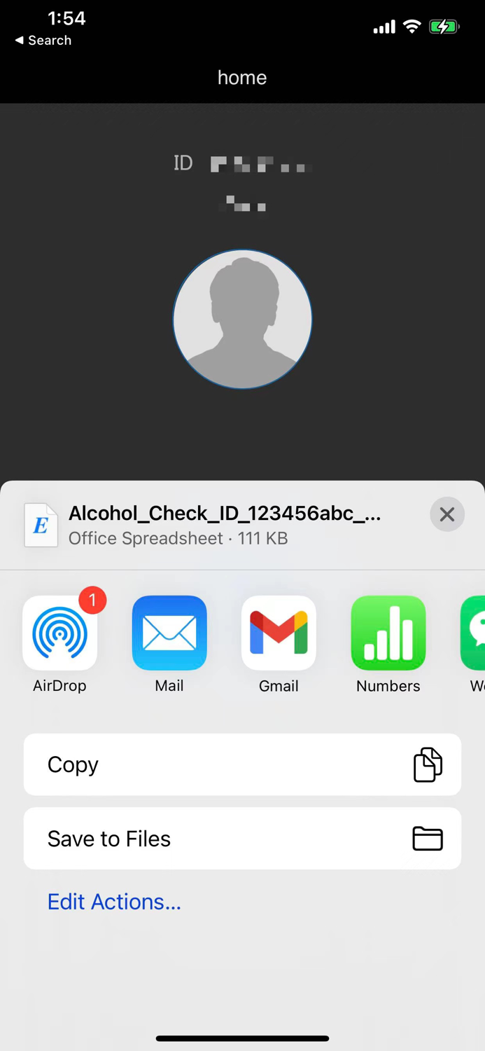 KEIYO Alcohol Sensor