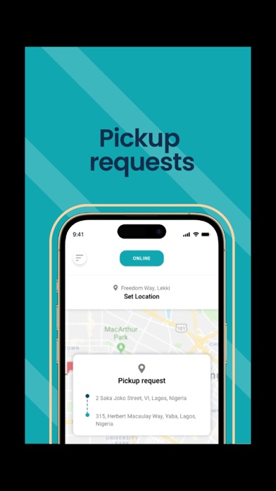 Xaron - Rider App Screenshot