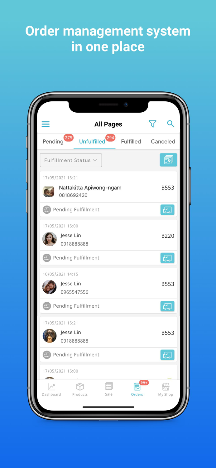 Shoplus FB live selling tool