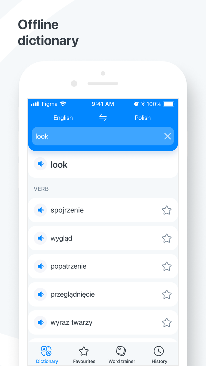 Polish−English dictionary