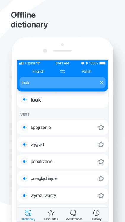 Polish−English dictionary