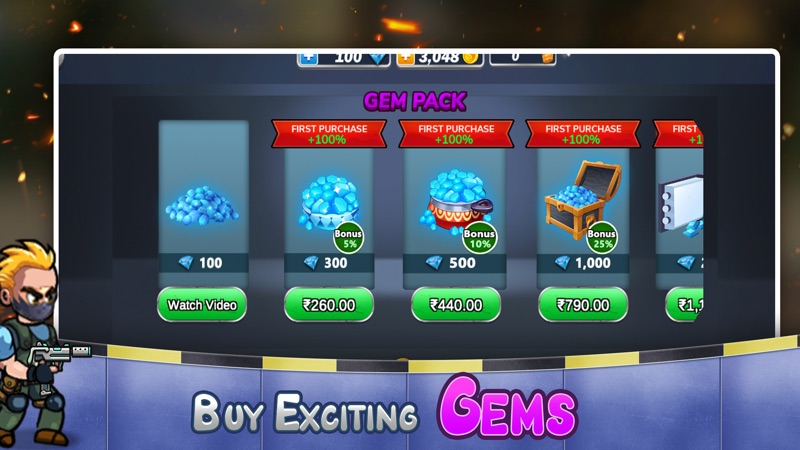 Sniper Idle Army Battle screenshot 1