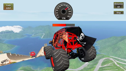 Mega Stunt Offroad Truck Crash Screenshot