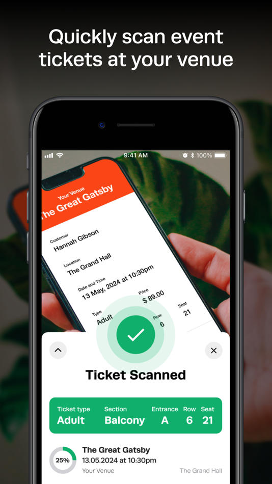 #2. Tixly Scanner (iOS) By: Tix EU ehf