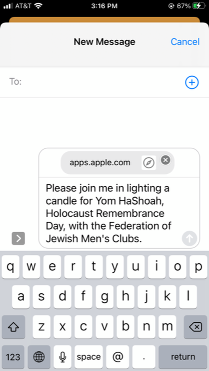 Yom HaShoah Virtual Candle