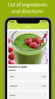 smoothie & juice recipes iphone screenshot 3