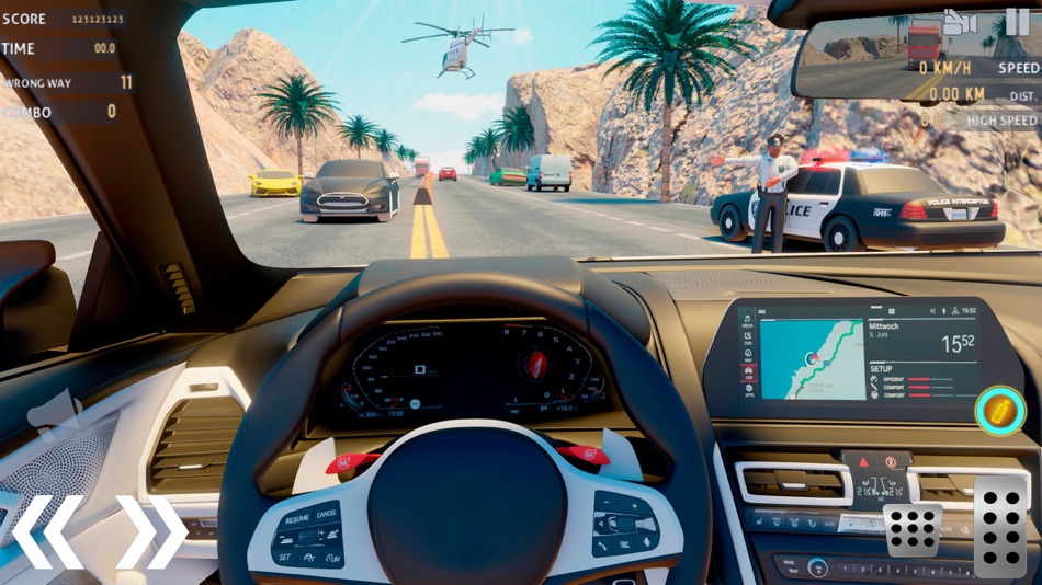 Car games highway traffic 2023 - 1.9 - (iOS)