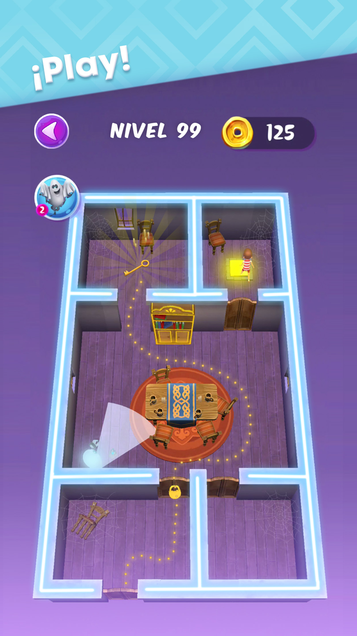 Ghost Escape – Maze Puzzle