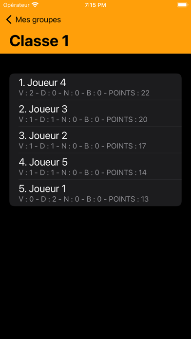 EPS Tournoi TPC Screenshot