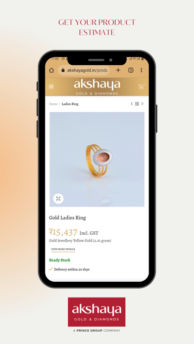 Akshaya Gold and Diamonds Screenshot