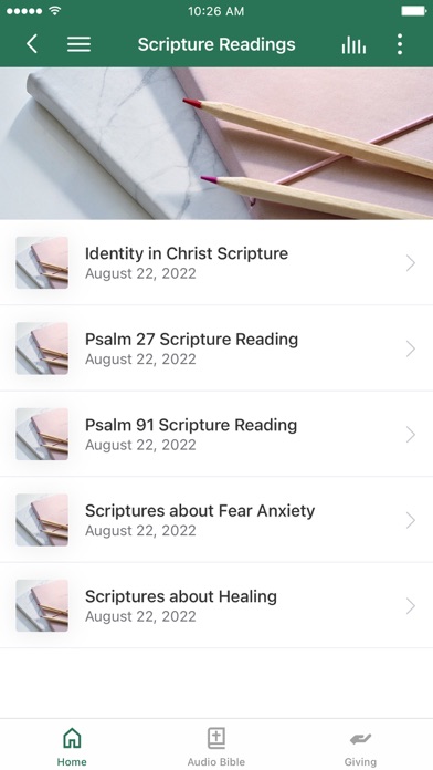 App screenshot