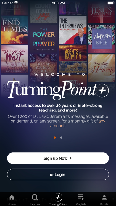 Turning Point Ministries Screenshot