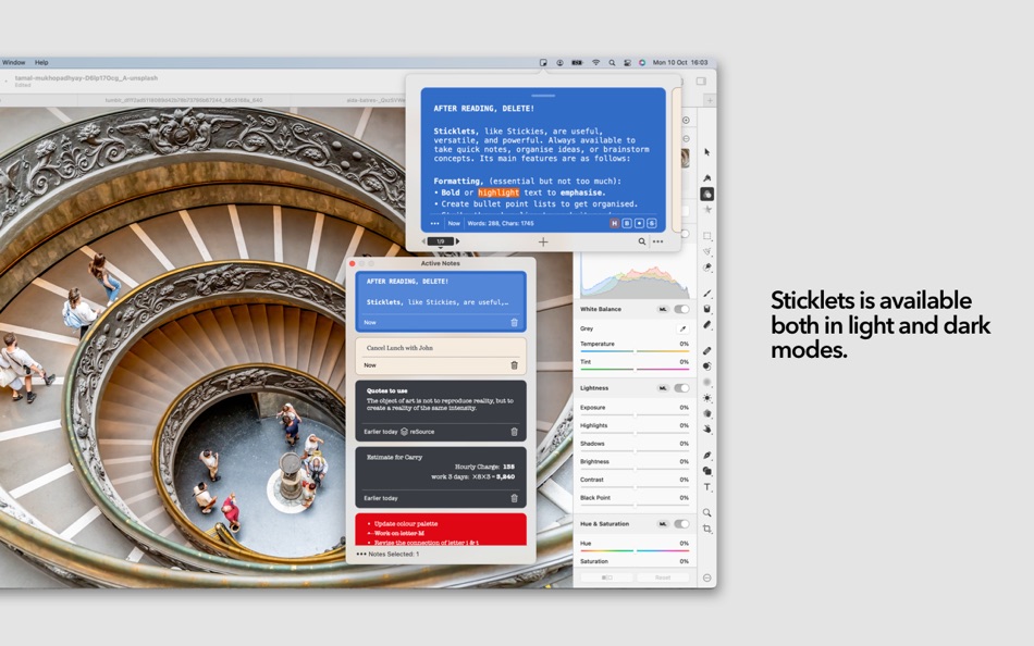 #2. Sticklets - Notes in Menubar (macOS) 게시자: Open Screen Limited