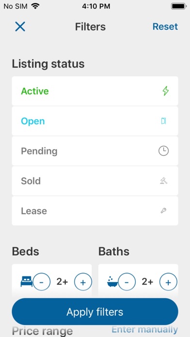 Triangle Real Estate Screenshot