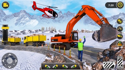 Crane Excavator Simulator Game Screenshot