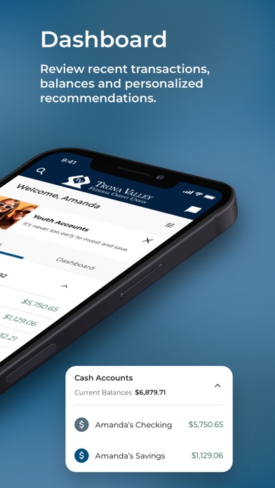 Trona Valley Mobile Banking Screenshot