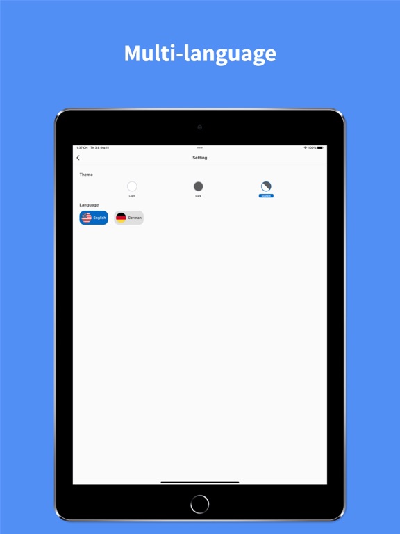 German - English : Translator iPad screenshot 6 - Productivity app