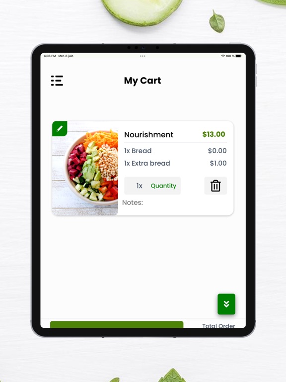 Energize Boston iPad screenshot 3 - Food & Drink app