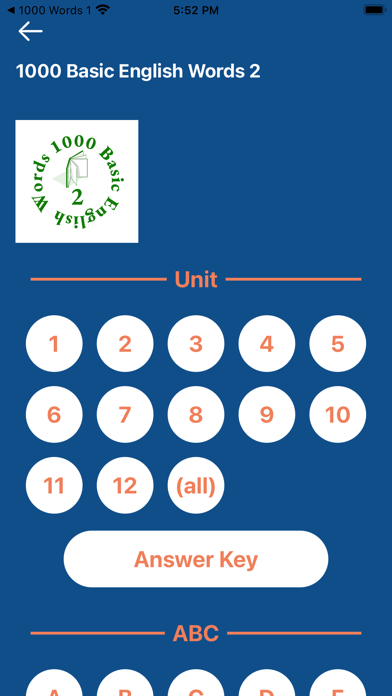 Screenshot 2 of 1000 Basic English Words (2) App