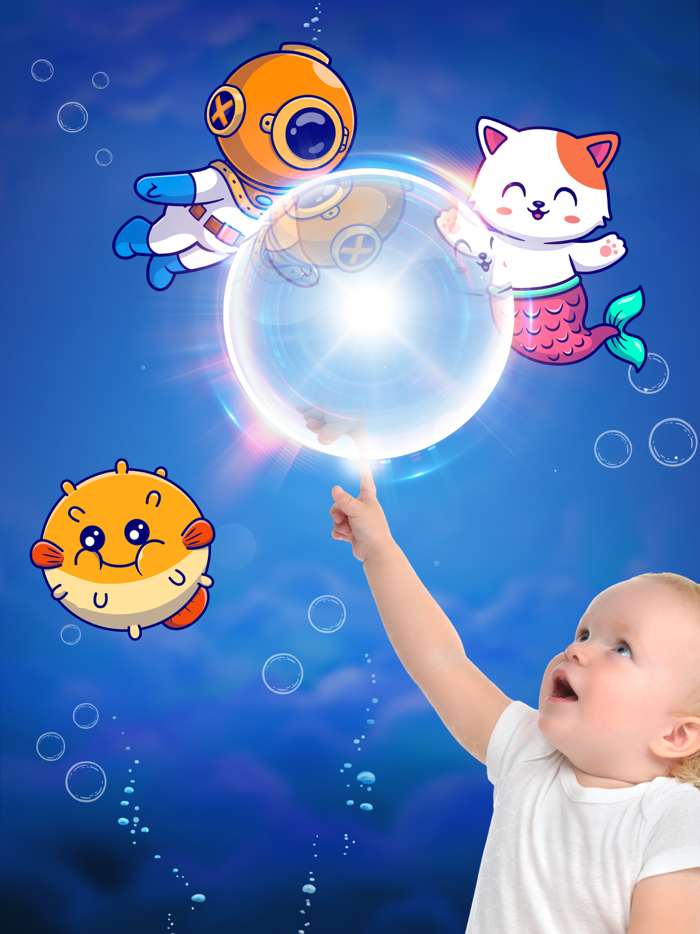Baby games - Bubble pop games